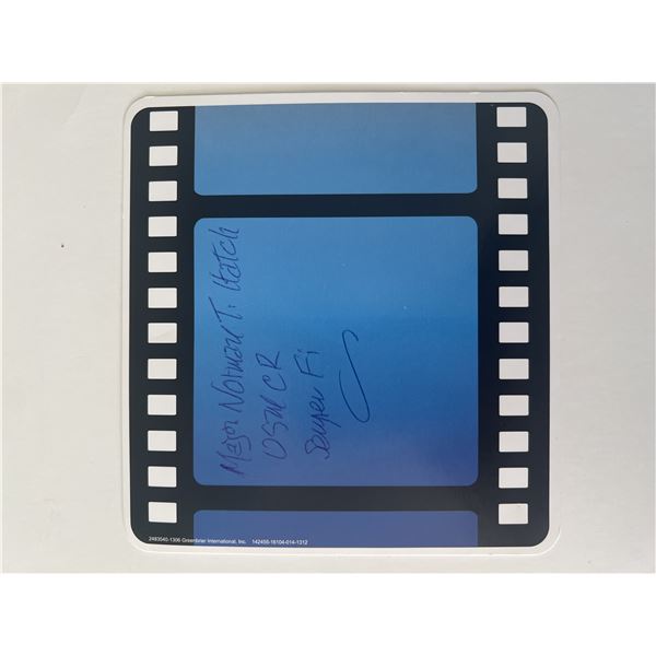 U.S. Marine Corps Norman Hatch signed card