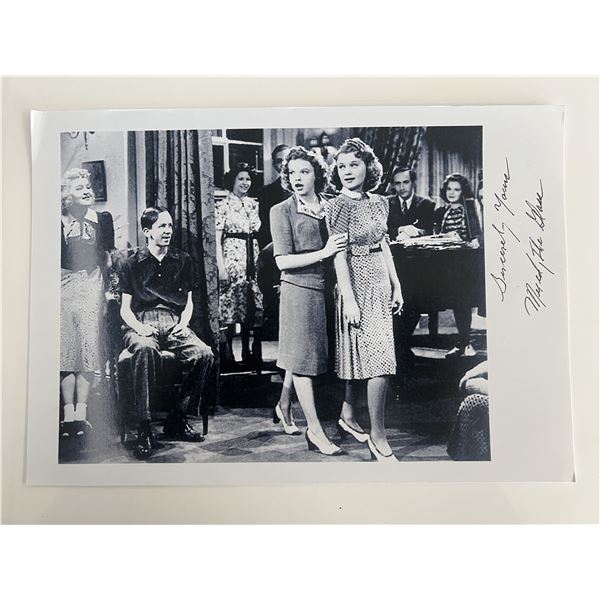 Meredythe Glass signed photo