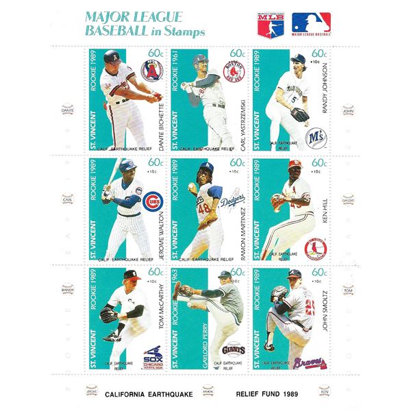 Major League Baseball in Stamps