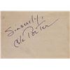 Image 1 : Cole Porter signature slip