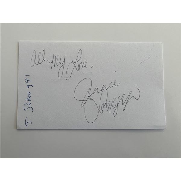 Jeannie Somoney original signature