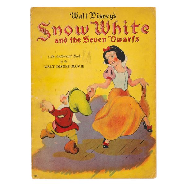 An Early Walt Disney's "Snow White and the Seven Dwarfs" Book.