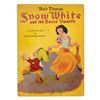 Image 1 : An Early Walt Disney's "Snow White and the Seven Dwarfs" Book.