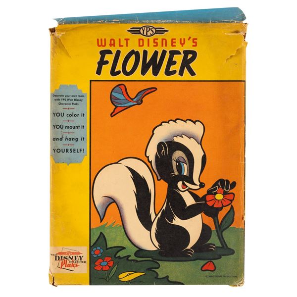 A 1940s "Bambi" Flower Character Plak.