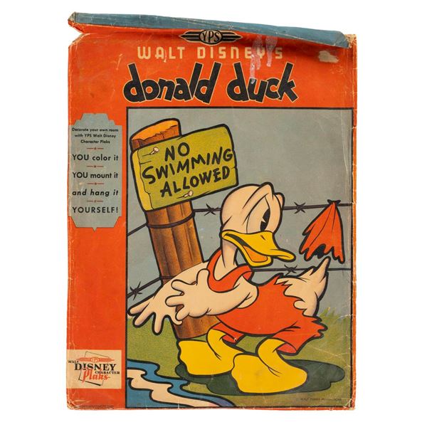 A Walt Disney's Donald Duck Character Plak.
