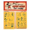 Image 1 : A 1940s Mickey Mouse Tat-ooh! Set.