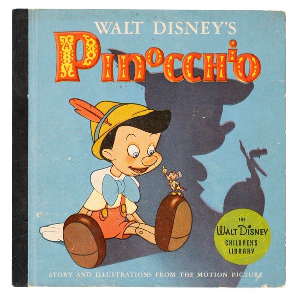A Walt Disney's "Pinocchio" Storybook.