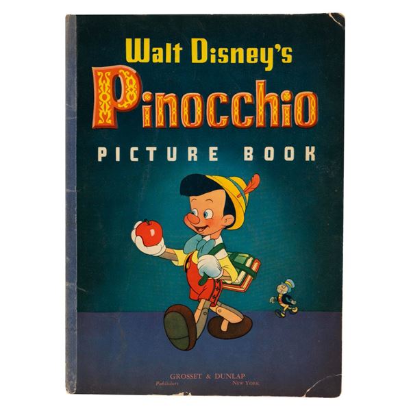 A Walt Disney's  Pinocchio  Picture Book.