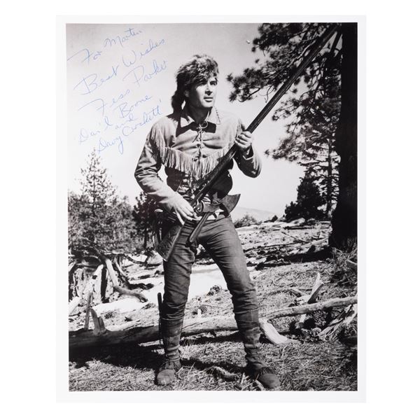 A Davy Crockett Signed Publicity Photo.