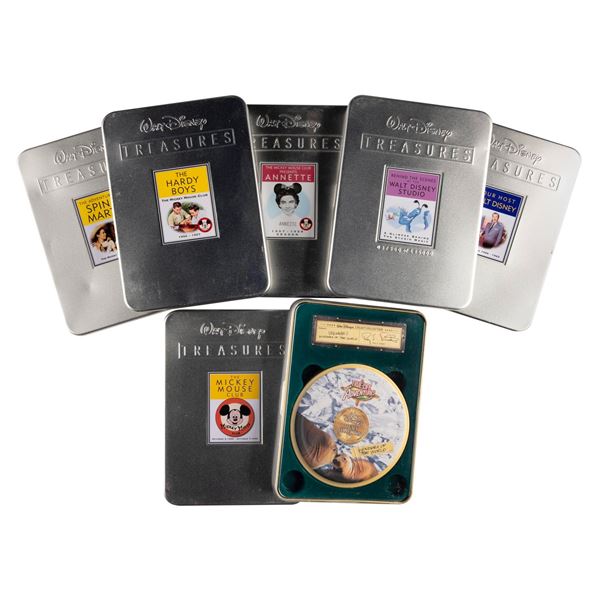 A Collection of 7 Walt Disney Treasures and Legacy Collection Live Action DVDs