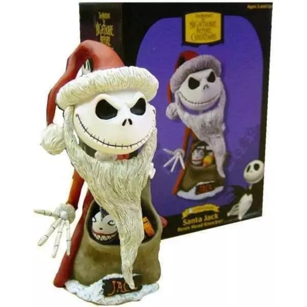 A Santa Jack Skellington Head Knocker.