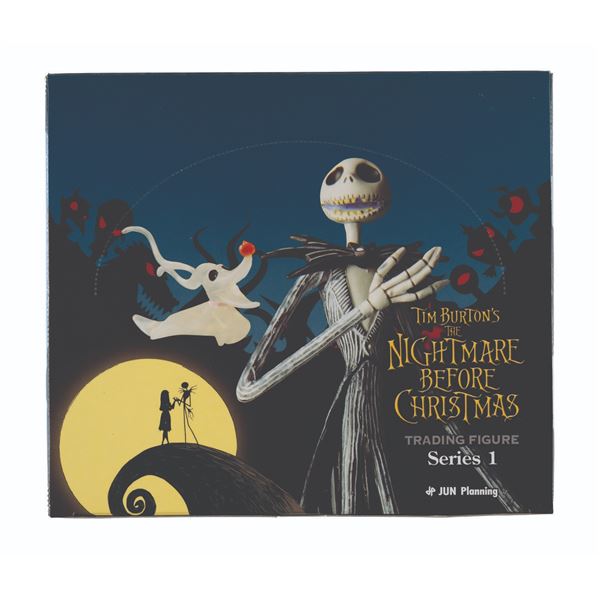 A "The Nightmare Before Christmas" Trading Figure Series 1 Retail Case.