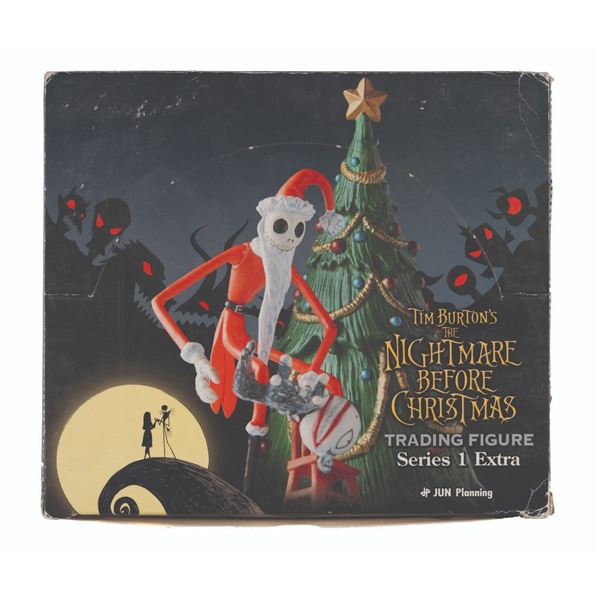 A  The Nightmare Before Christmas  Trading Figure Series 1 Extra Retail Case.