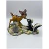 Image 1 : A Disney Auctions "Bambi" Salt and Pepper Shaker Set.
