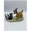 Image 4 : A Disney Auctions "Bambi" Salt and Pepper Shaker Set.