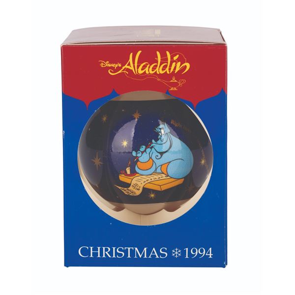 A Schmid Christmas 1994 Aladdin Ornament.