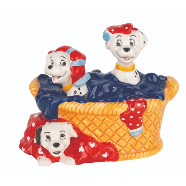 A Schmid "101 Dalmations" Figural Music Box.