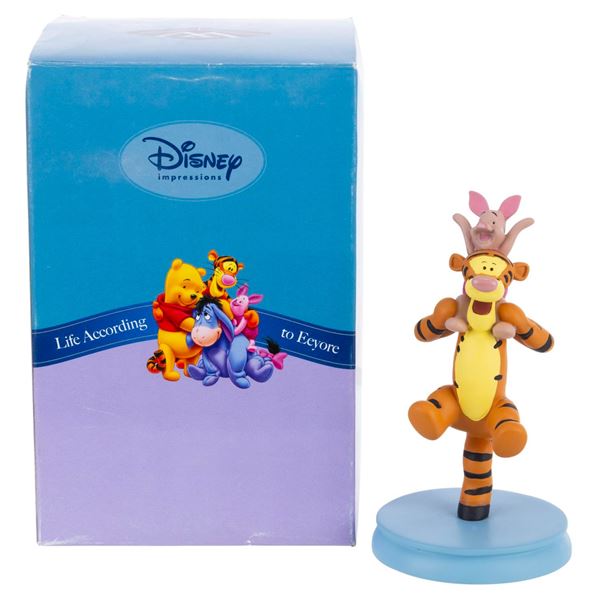 A Tigger and Piglet Figurine.