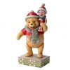Image 1 : A Disney Traditions Christmas Pooh and Piglet Figurine.