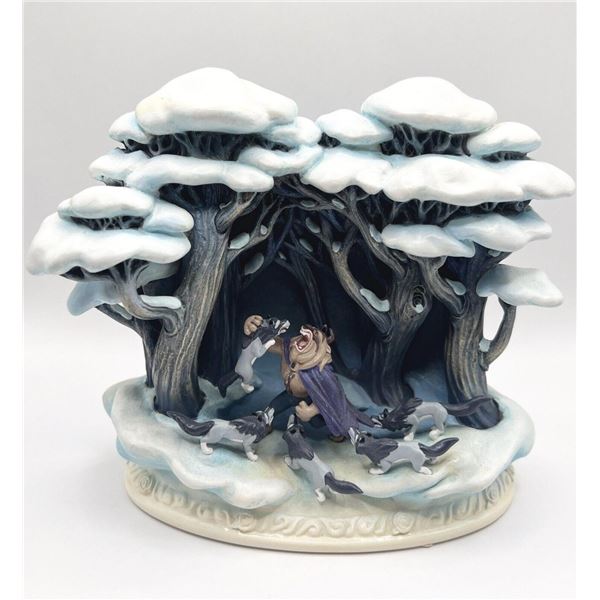A Story-Time by Olzewski "Beastly Fight" figurine.