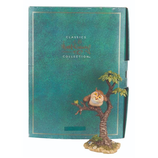 A Walt Disney Classics Collection "Bambi" Friend Owl Figurine.