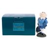 Image 1 : A WDCC Mr. Toad Blue Boy Figurine.