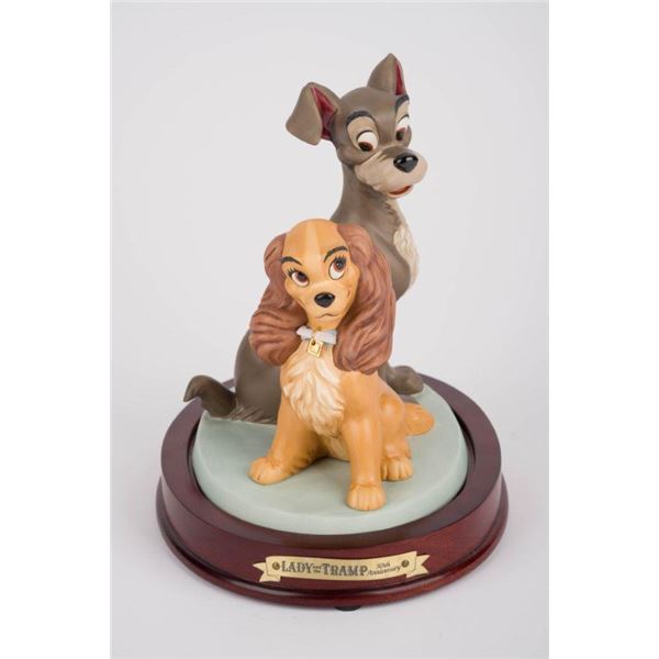 A Lady and the Tramp  Opposites Attract  WDCC Figurine
