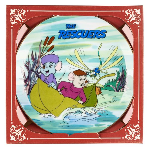 A Disney Animals Collection  The Rescuers  Plate.