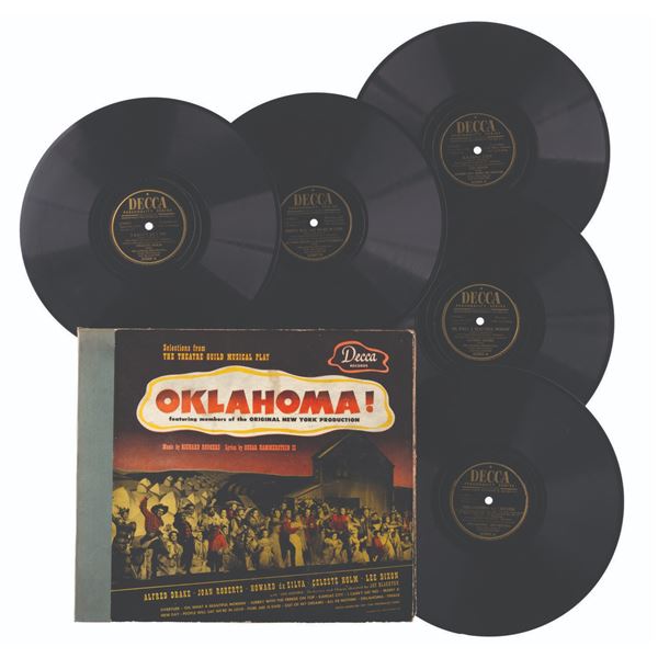An "Oklahoma!" Original Broadway 10" Record Set.