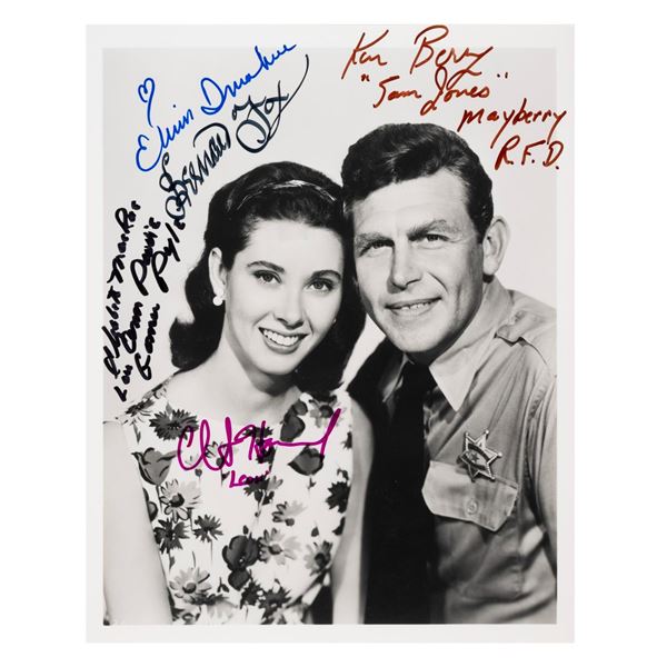A Multi-Signed "Andy Griffith Show" Publicity Photo.