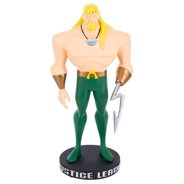An Aquaman Justice League Animated Series Maquette.