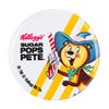 Image 2 : A Kellogg's Sugar Pops Pete Figure & Button by Dark Horse Deluxe.