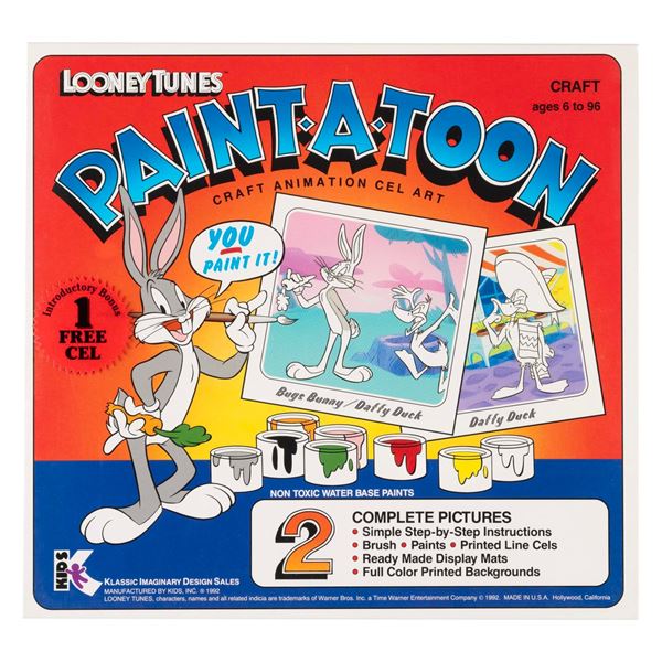 A Bugs and Daffy "Paint-A-Toon" Kit.