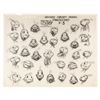Image 1 : A Jiminy Cricket "Pinocchio" Photostat Model Sheet.
