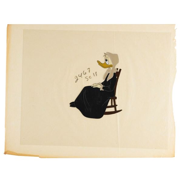 A "Donald's Diary" Production Cel of Daisy Duck's Mother.
