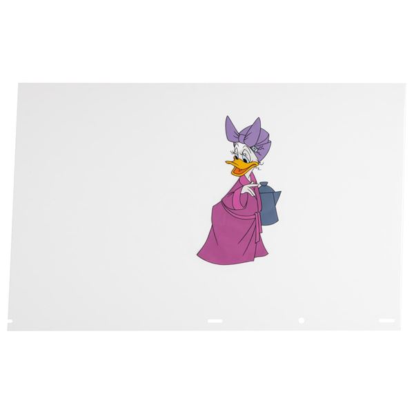 A Daisy Duck "How to Have an Accident at Work" Production Cel.