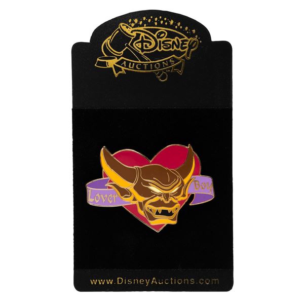A Disney Auctions Chernabog Valentine "Lover Boy" Pin.