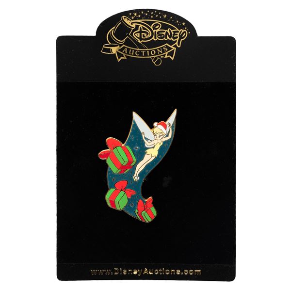 A Disney Auctions Tinker Bell Christmas Pin.