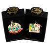 Image 1 : A Pair of Disney Auctions Silly Symphony Pins.