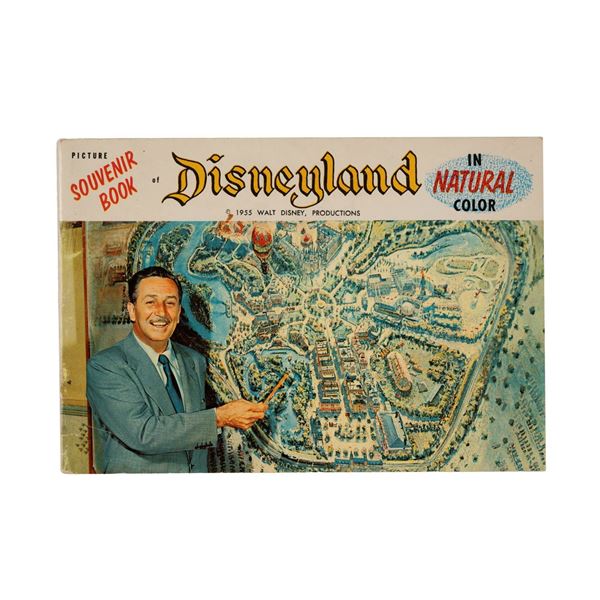 A 1955 Picture Souvenir Book of Disneyland.