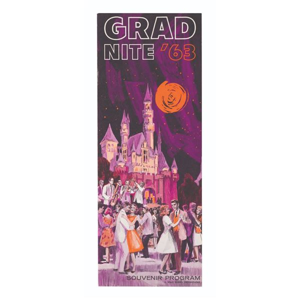 A Disneyland Grad Night '63 Souvenir Program.