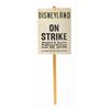 Image 2 : Pair of Disneyland on Strike Picket Signs.
