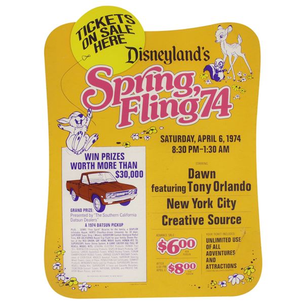 "Spring Fling '74" Counter Display.