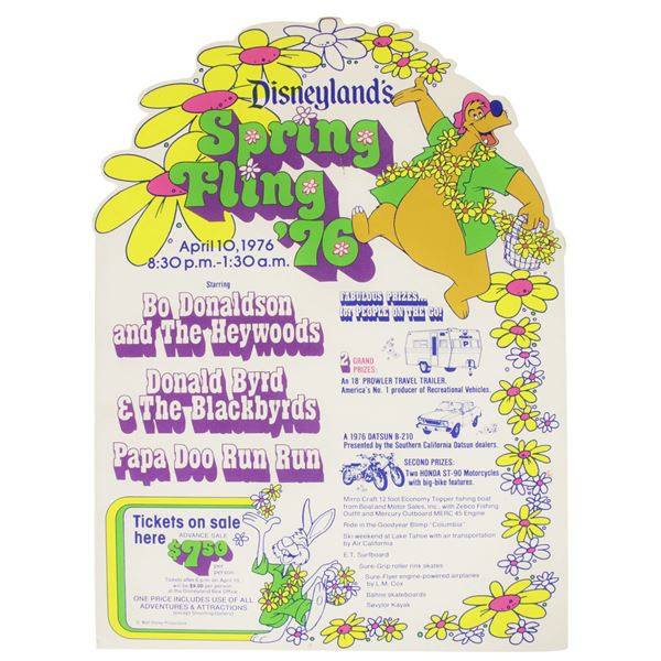 "Spring Fling '76" Counter Display.