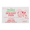 Image 2 : A Collection of Disneyland Holiday Passes.
