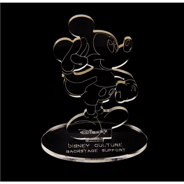 A Cast Member "Disney Culture" Backstage Support Award.