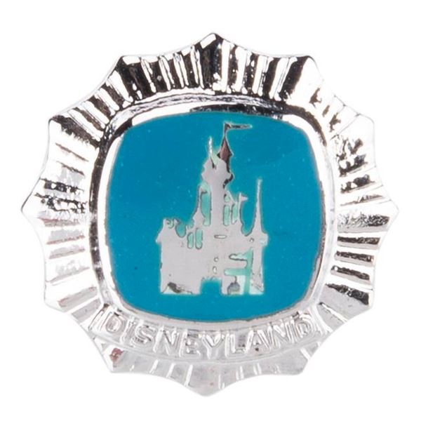 A Disneyland Cast Member 1-Year Service Pin.