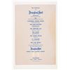 Image 2 : A 1970s Disneyland Hotel Room Service Menu.