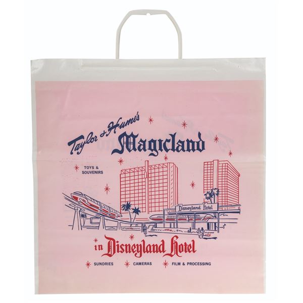A Disneyland Hotel Taylor & Hume's Magicland Bag.