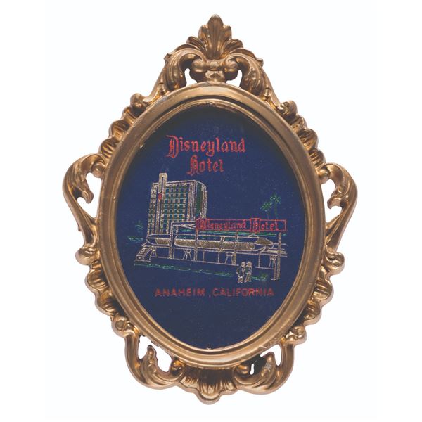 A Disneyland Hotel Wall Plaque.